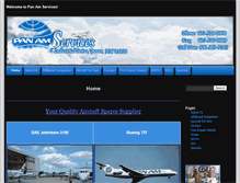 Tablet Screenshot of panamservices.com